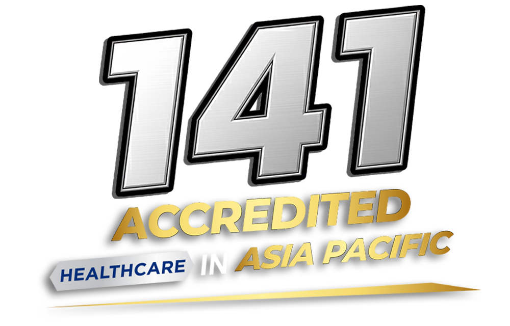 141 Accredited in Asia Pacific